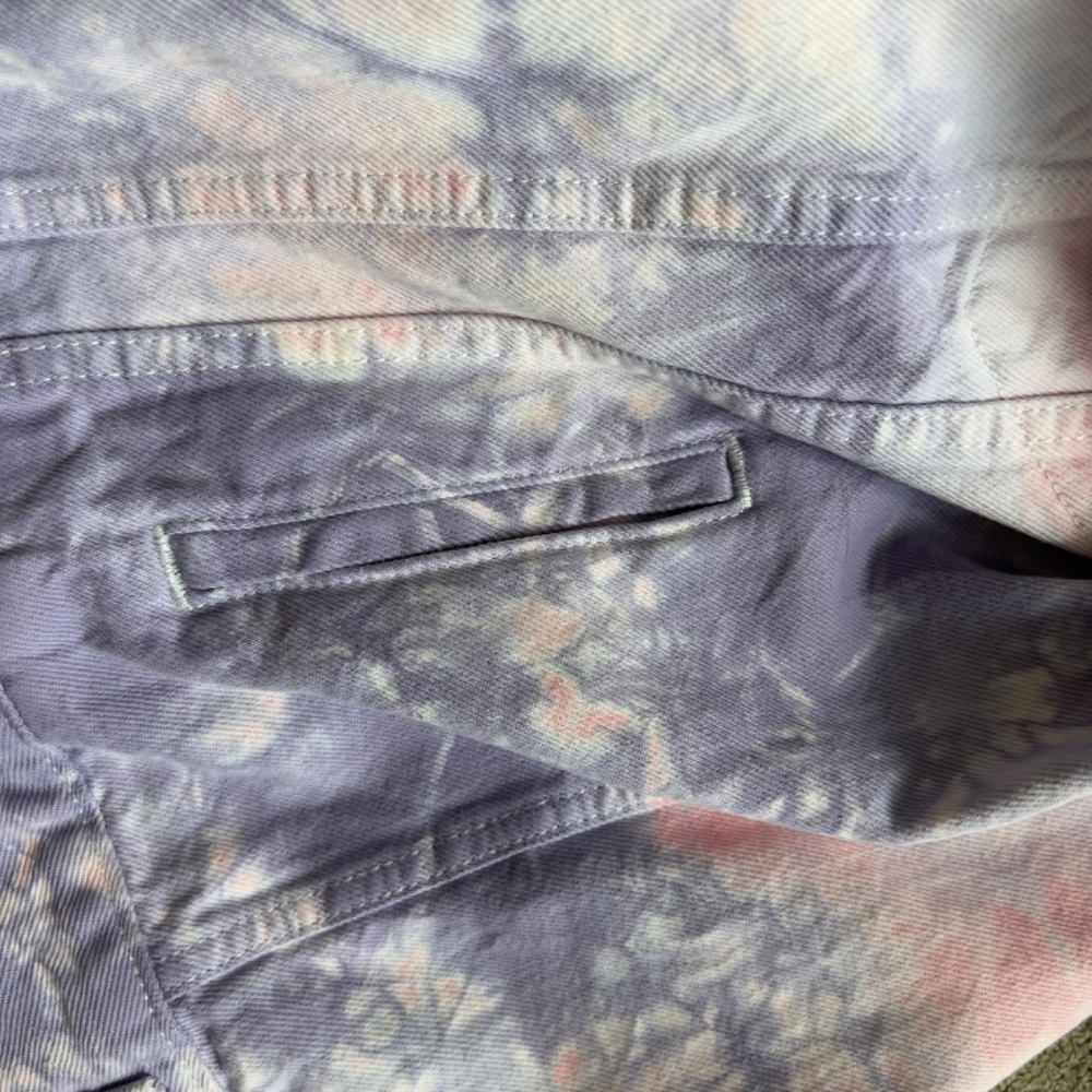 Levi’s Ex-boyfriend Trucker Jacket - Tie Dye NWT - Picture 6 of 7